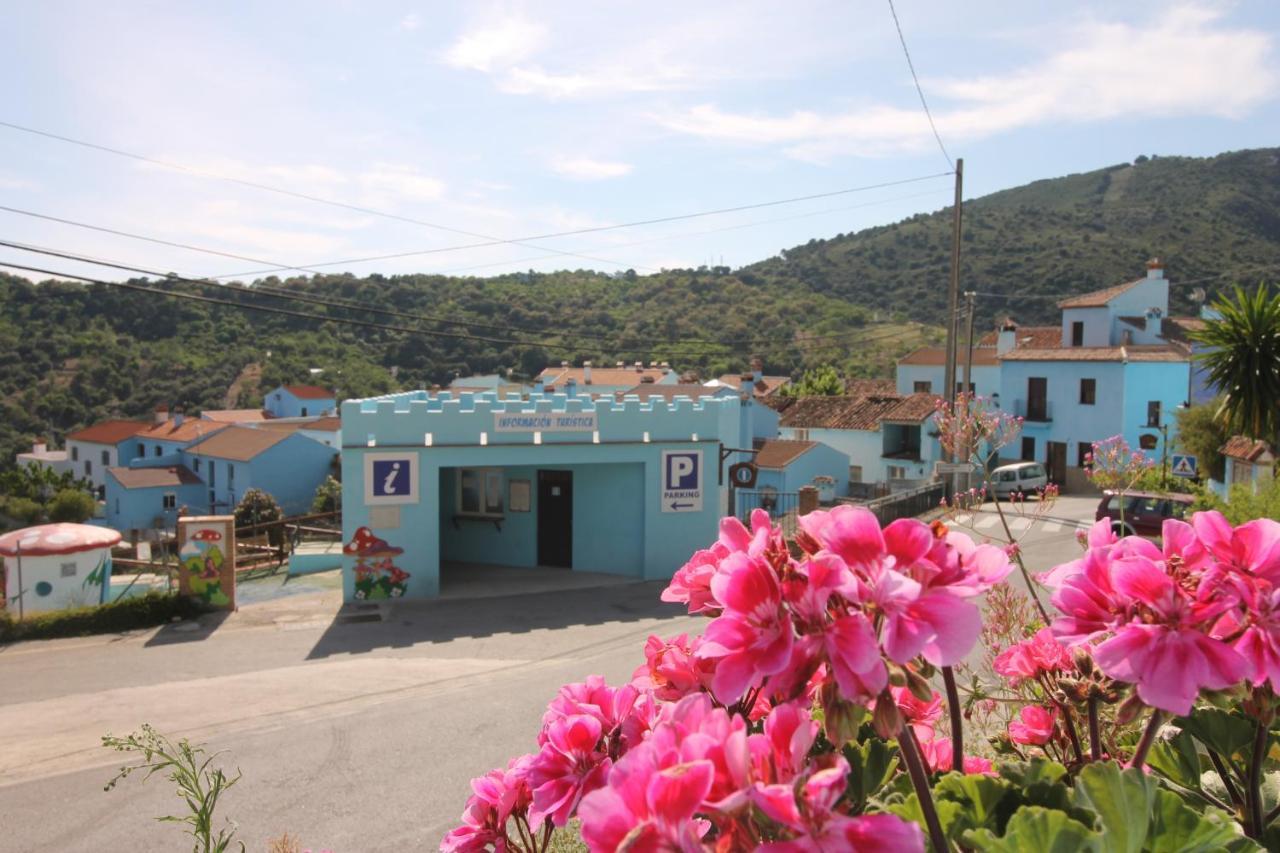 Casas Rurales Juzcar Centro Exterior foto